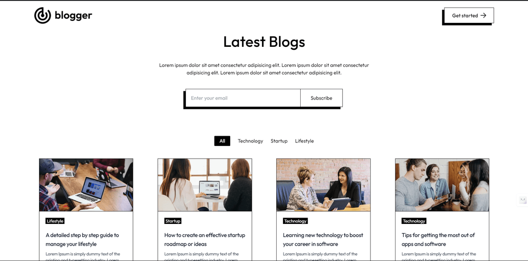 Blog Website